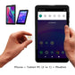 Android 11 3G Phone Tablet PC 7 INCH 2xSIM Card Slot 1GB RAM 16GB ROM SC7731 Quad-Core WIFI Supports GPS