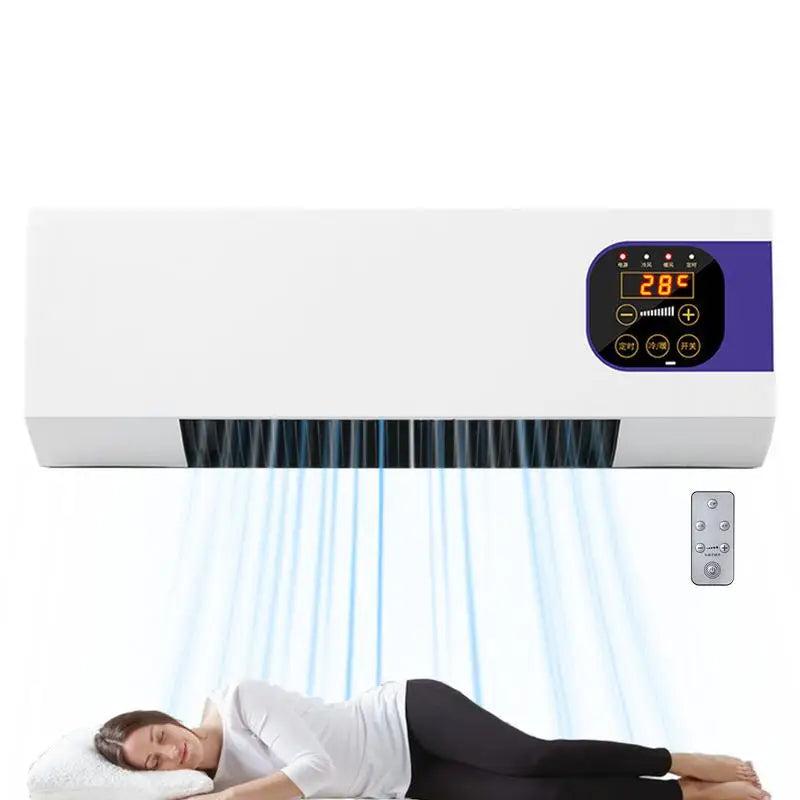 Home Air Conditioner For Bedroom 2000W Air Conditioners For Wall With Remote Control Winter Warmer Temperature Adjustable
