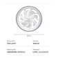 New Ceiling Fan Light Living Room Bedroom Modern and Simple Home Intelligent Remote Control Restaurant LED Fan Light