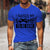 T Shirts for Men Luminous Graphic T Shirts I Paused My Game To Be Here Print T-shirts Gamer Lovers Clothing Hip Hop Streetwear