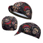 Simple solid color cycling cap, summer polyester sweat absorption, popular, unisex, cycling cap boutique, architecture, skulls