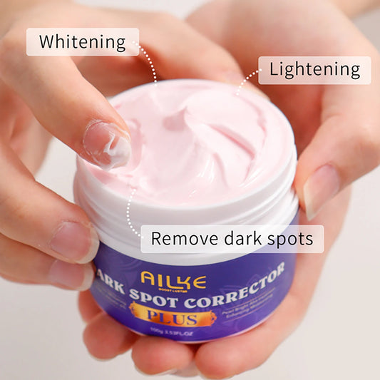 AILKE Whitening Cream for Underarms, Knees, Elbows, Armpit, Body, Natural Formula Dark Spot Remover Lotion for All Skin Types