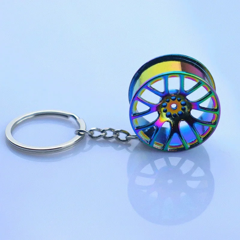 Creative car modification model accessories keychain