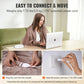 Electric Heated Blanket Queen Size Soft Flannel 10 Hour Timer Auto-Off 5 Heating Levels Dual Control Machine Washable ETL FCC
