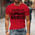 T Shirts for Men Luminous Graphic T Shirts I Paused My Game To Be Here Print T-shirts Gamer Lovers Clothing Hip Hop Streetwear