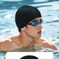 Swimming Caps for Men and Women Waterproof Head Big Head Circumference Long Hair Special Comfortable Silicone Ear Protectors