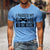 T Shirts for Men Luminous Graphic T Shirts I Paused My Game To Be Here Print T-shirts Gamer Lovers Clothing Hip Hop Streetwear