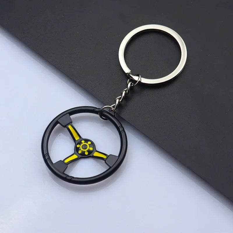 Creative car modification model accessories keychain