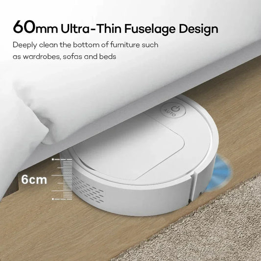 2025 4-in-1 Smart Home Appliance: Air Purifier, Mist Humidifier, Vacuum Cleaner & Robotic Sweeper, Enhance Home Air Quality, Eff