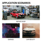 Trolley Wheels Car Beauty Workshop Garage Rolling Cart Auto Repair Tool Machine Detailing Mechanics Tool Trolley