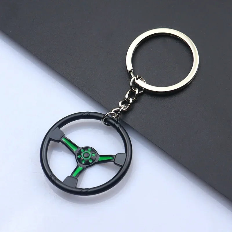 Creative car modification model accessories keychain