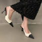 2025 New Summer Casual Fashion Shallow Pointed Toe Sandals Solid Color Sexy Elegant Comfortable Stiletto Heels NO:M10-1
