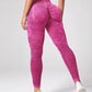 2023 Women Leggings Washing Yoga pants Bubble Butt Push Up Fitness Legging High Waist Scrunch Tight Mujer Gym Seamless Legging