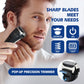 Kemei 8512 Rechargeable Electric Shaver Hair Beard For Men Facial Stubble Electric Razor Fades Bald Head Shaving Machine Tool