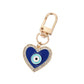 Car Accessories DIY Trinkets Ornaments Key Ring Holder Evil Eye Keychain Blue Eye Key Chain Hamsa Hand Keyring Car Keyring