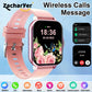 Hot Multi-Sport Mode Smartwatch, Sedentary Reminder, Weather Forecast, Message Notification, Compatible with Android & iPhones