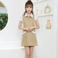 Beauty Salon Beautician Spa Barber Shop Work Clothes Apron Nail Waitress Sleeveless Skirt Female Supermarket Uniform Apron