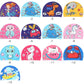 10pcs Children's Swimming Caps Elastic Fabrics Swimming Pools Water Sports Boys' and Girls' Swimming Caps Boys' Swimming Caps
