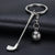 Creative car modification model accessories keychain