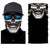 3D Ghost Skull Bandana Neck Gaiter Head Shield Summer Hiking Scarves Tube Balaclava Scarves Breathable Sun Guard Headband Scarf
