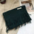 100% Pure Wool Fashion Tassels Women Scarf  Warm Cashmere Shawl Female Stylish Australian Wool Wrap Winter Knitted Neck Scarf