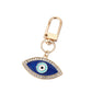 Car Accessories DIY Trinkets Ornaments Key Ring Holder Evil Eye Keychain Blue Eye Key Chain Hamsa Hand Keyring Car Keyring