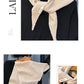 100% Wool Korean Style Knitted Triangular Scarf Women Winter Warm Headscarf Shawl Multi-functional Neckerchief