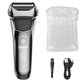Kemei 8512 Rechargeable Electric Shaver Hair Beard For Men Facial Stubble Electric Razor Fades Bald Head Shaving Machine Tool