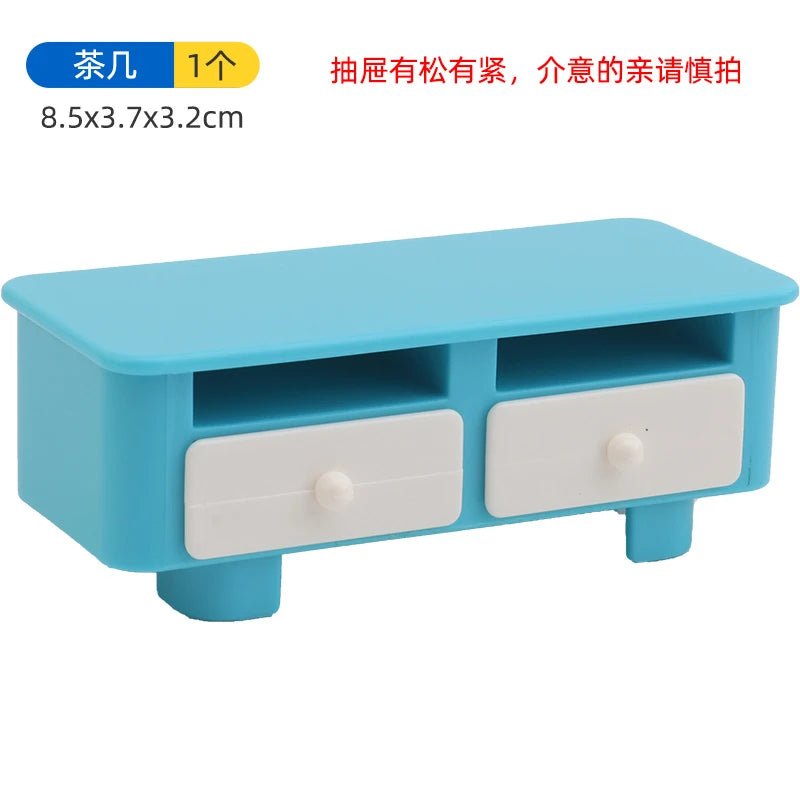Children's Big Building Blocks Home Appliances Air Conditioner Refrigerator Accessories Household Compatible with Duploed Toys