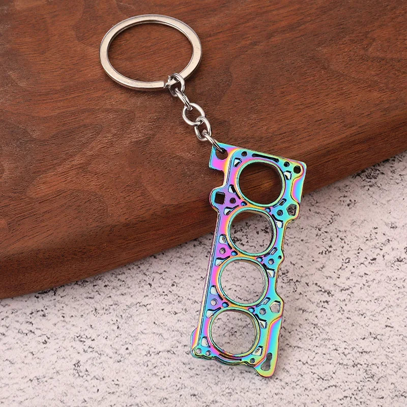 Creative car modification model accessories keychain