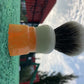 YAQI Ever-Helpful Two Band Badger Hair Mens Wet Shaving Brush Facial Beard Cleaning Shave Tool