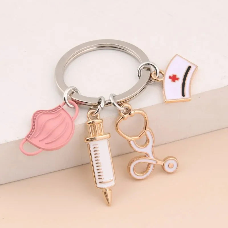 Creative car modification model accessories keychain
