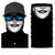 3D Ghost Skull Bandana Neck Gaiter Head Shield Summer Hiking Scarves Tube Balaclava Scarves Breathable Sun Guard Headband Scarf