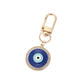 Car Accessories DIY Trinkets Ornaments Key Ring Holder Evil Eye Keychain Blue Eye Key Chain Hamsa Hand Keyring Car Keyring