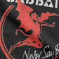 Men's T-Shirts Black Cool Sabbaths Novelty Cotton Tee Shirt Short Sleeve T Shirt Round Collar Tops Gift Idea