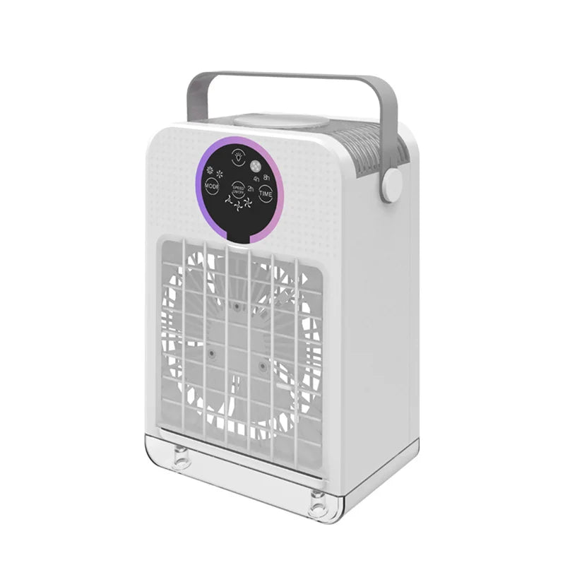 Home desktop air conditioning fan dormitory USB mini electric fan refrigeration air conditioning office small mobile air cooler
