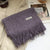 100% Pure Wool Fashion Tassels Women Scarf  Warm Cashmere Shawl Female Stylish Australian Wool Wrap Winter Knitted Neck Scarf