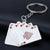 Creative car modification model accessories keychain