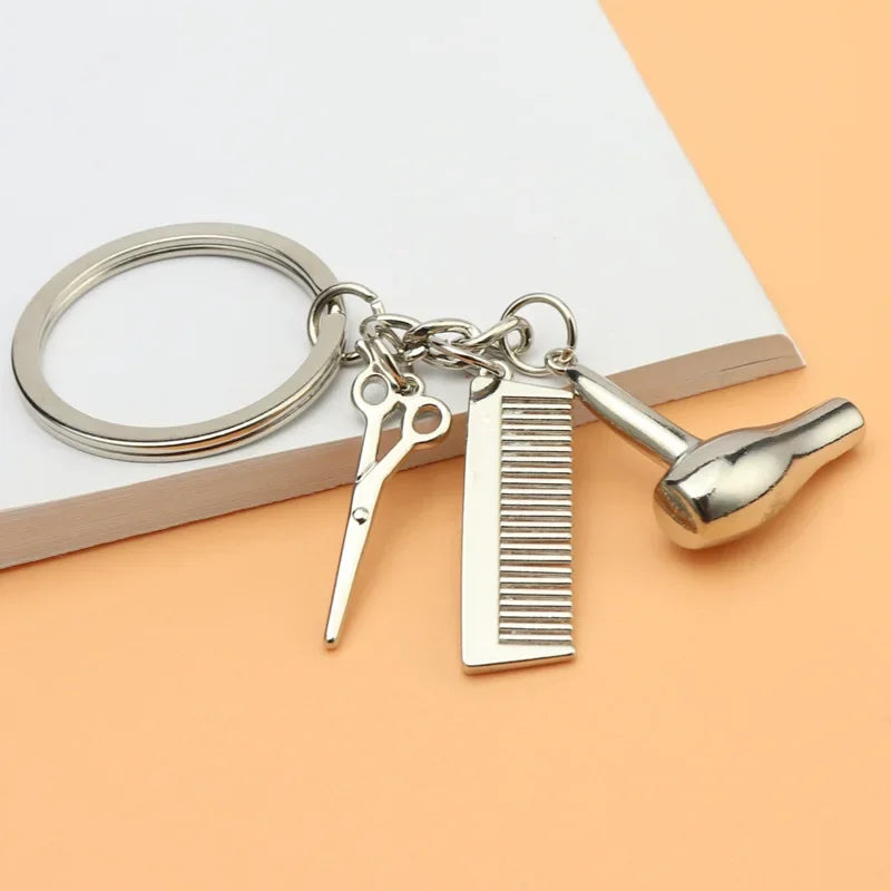 Creative car modification model accessories keychain