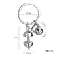 Creative car modification model accessories keychain