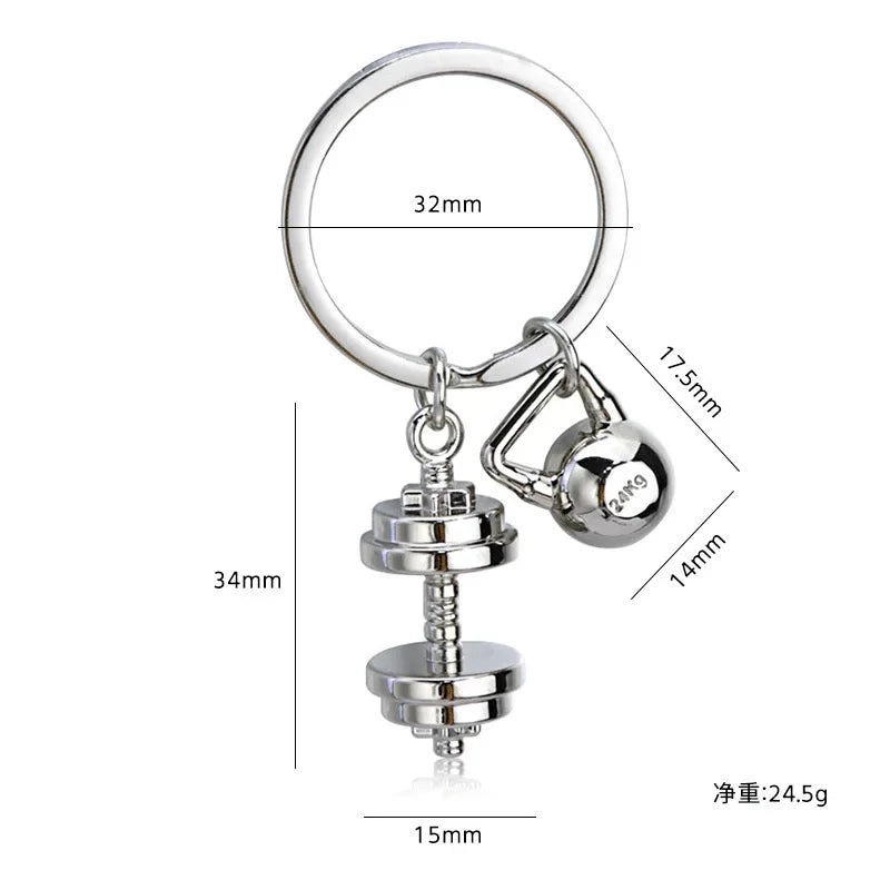 Creative car modification model accessories keychain