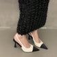 2025 New Summer Casual Fashion Shallow Pointed Toe Sandals Solid Color Sexy Elegant Comfortable Stiletto Heels NO:M10-1