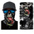3D Ghost Skull Bandana Neck Gaiter Head Shield Summer Hiking Scarves Tube Balaclava Scarves Breathable Sun Guard Headband Scarf
