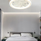 New Ceiling Fan Light Living Room Bedroom Modern and Simple Home Intelligent Remote Control Restaurant LED Fan Light