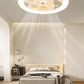New Ceiling Fan Light Living Room Bedroom Modern and Simple Home Intelligent Remote Control Restaurant LED Fan Light