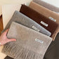 100% Pure Wool Fashion Tassels Women Scarf  Warm Cashmere Shawl Female Stylish Australian Wool Wrap Winter Knitted Neck Scarf