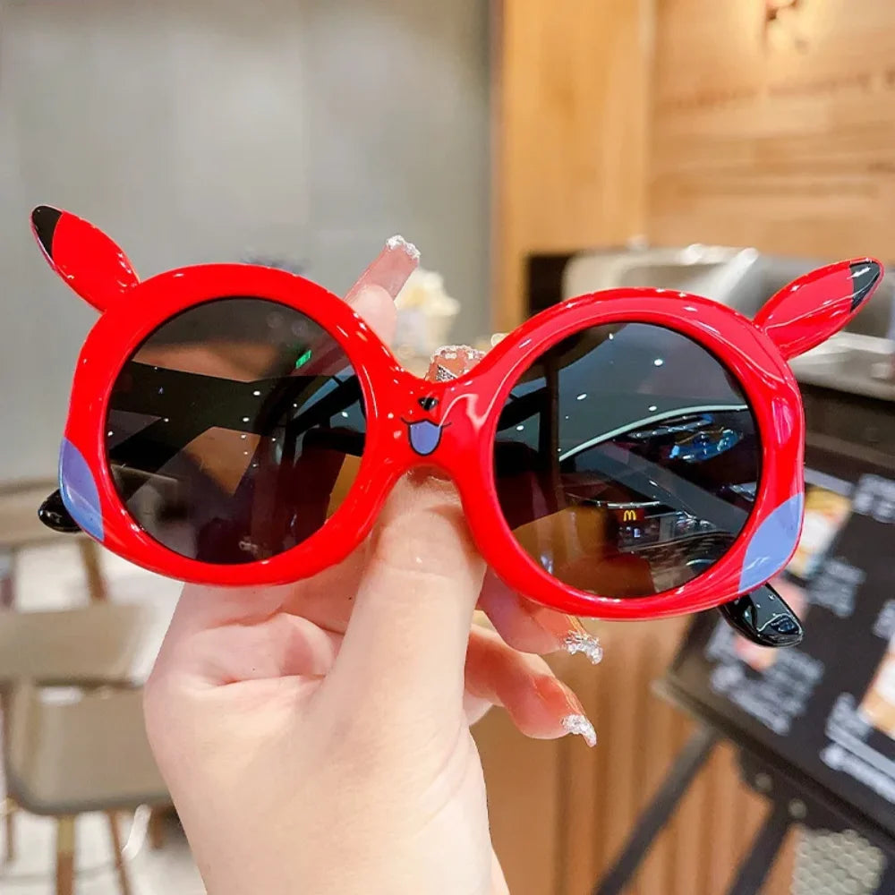 Pokemon Anime Eripherals Accessories Pikachu Sunglasses Cartoon Decoration Glasses for Travel Out Cosplay Toys Gifts