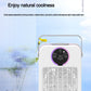 Home desktop air conditioning fan dormitory USB mini electric fan refrigeration air conditioning office small mobile air cooler