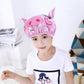 Double-layer children's cartoon waterproof shower cap Double-layer Children Cartoon Waterproof Shower Cap Cute Baby Bath Cap