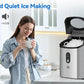 Ice Maker Countertop with Soft Chewable Ice,10,000pcs/33Lbs/Day,Portable Ice Machine with Ice Scoop,Self-Cleaning Timer Function